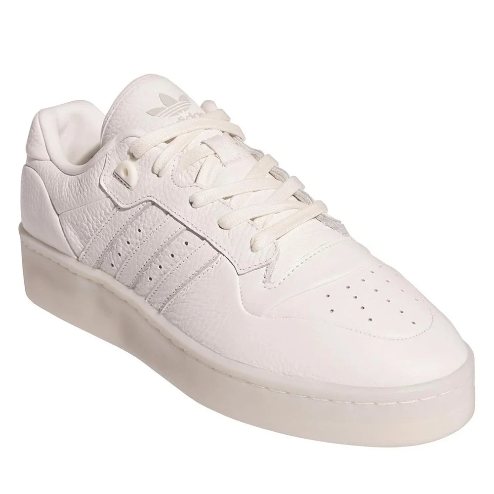 Adidas Adult Rivalry Lux Low Top Basketball Sneaker White Mens 10 Womens‎ 11 New